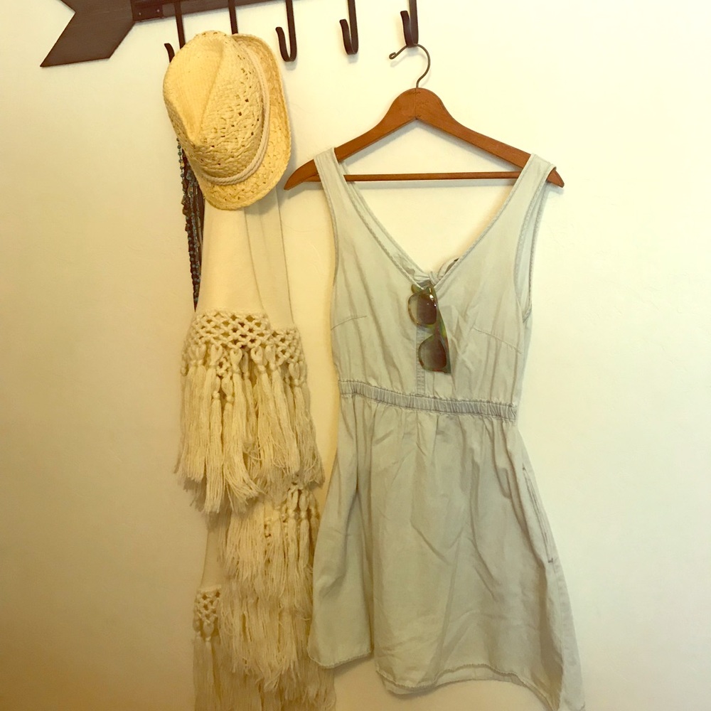 Chambray all day dress